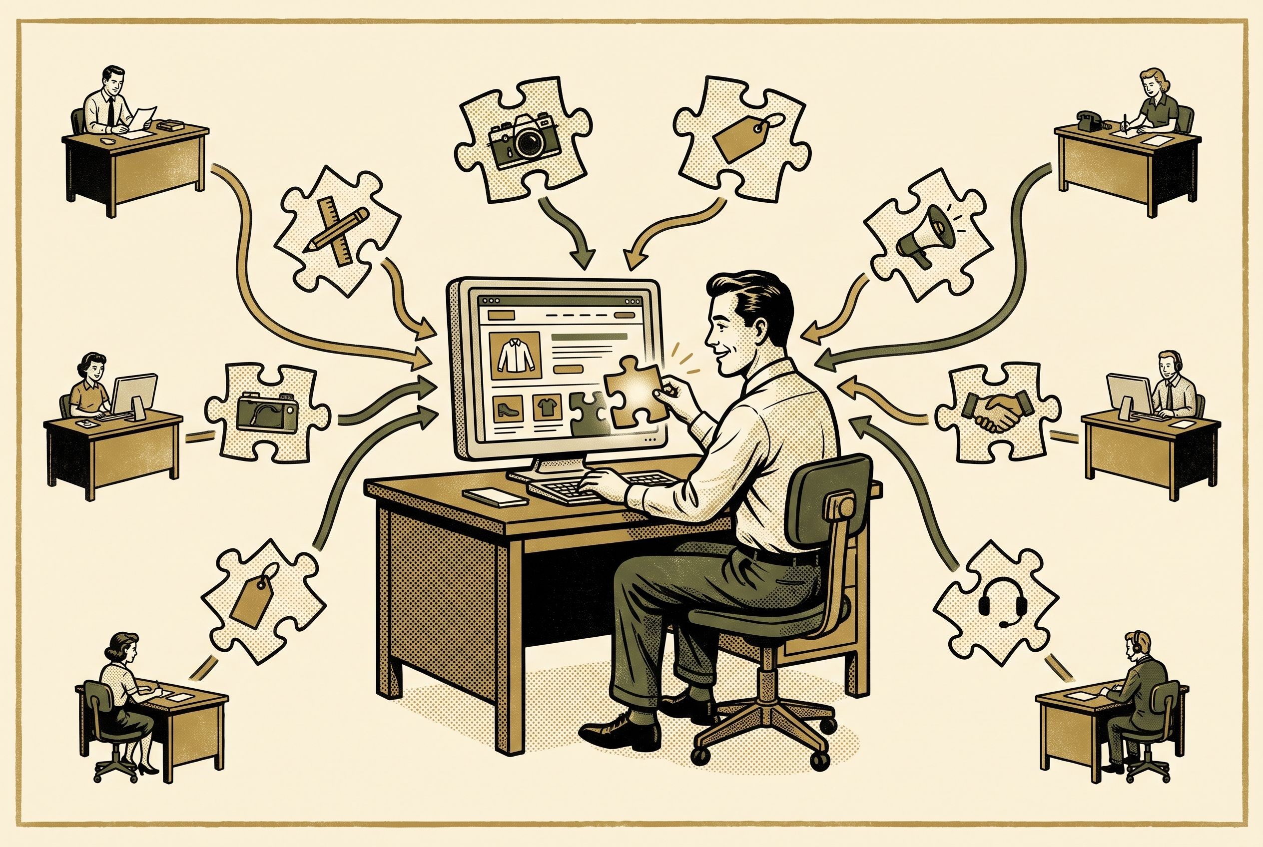 Org Chart: How an Ecommerce Content Coordinator Fits in the Puzzle